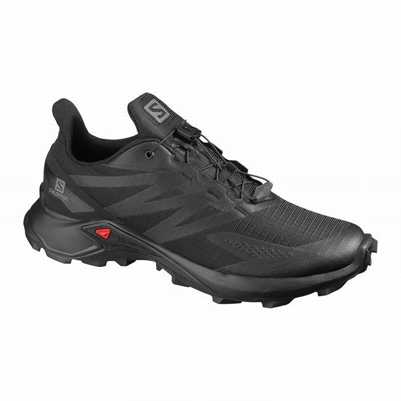 Chaussures De Trail Running Salomon Homme Noir - Salomon SUPERCROSS BLAST - France (6810-QXIPD)